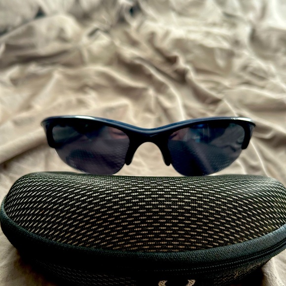 Oakley Dark Blue Sunglasses - Picture 1 of 2